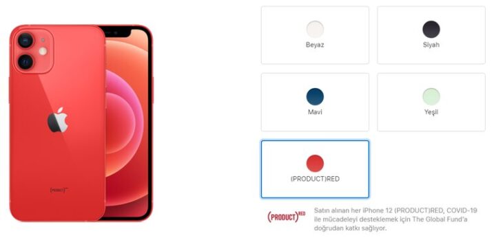 iPhone 12 Renk Seçenekleri